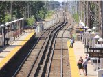 Looking at the third track construction progress.